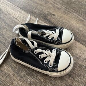 Converse Black and White Kids Sneakers